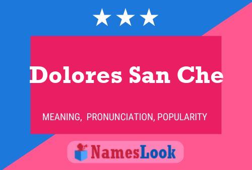 Dolores San Che Naam Poster