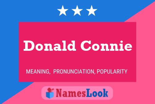 Donald Connie Naam Poster