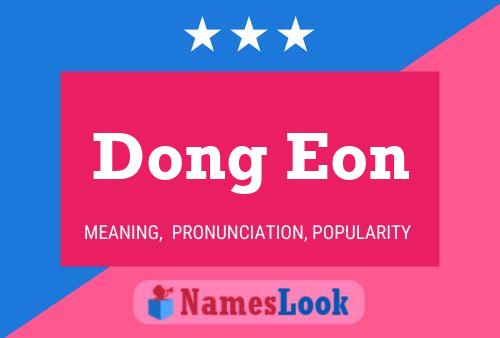 Dong Eon Naam Poster