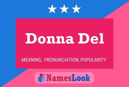 Donna Del Naam Poster