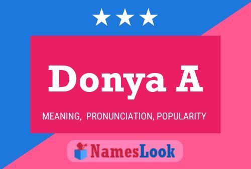 Donya A Naam Poster