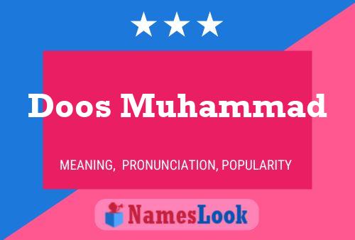 Doos Muhammad Naam Poster