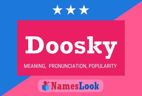 Doosky Naam Poster