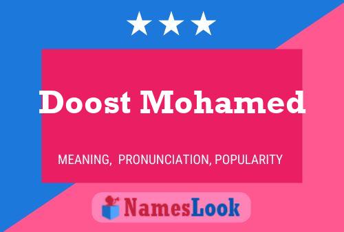 Doost Mohamed Naam Poster