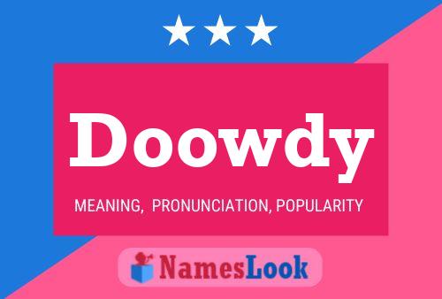 Doowdy Naam Poster