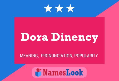 Dora Dinency Naam Poster