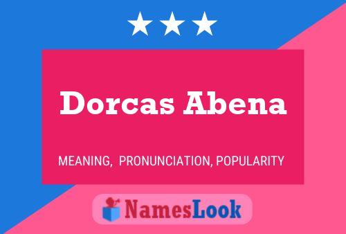 Dorcas Abena Naam Poster