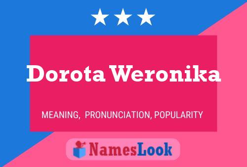 Dorota Weronika Naam Poster