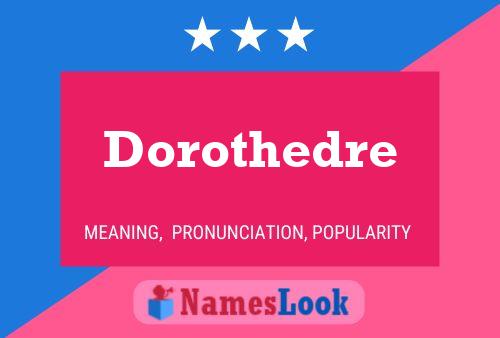 Dorothedre Naam Poster