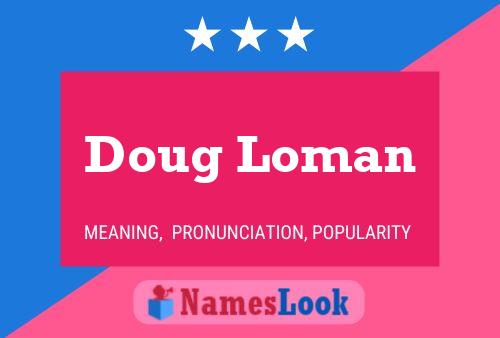 Doug Loman Naam Poster