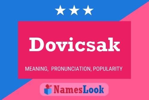 Dovicsak Naam Poster