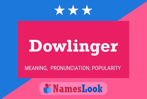 Dowlinger Naam Poster