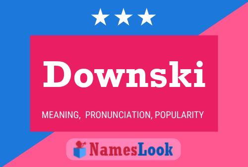 Downski Naam Poster