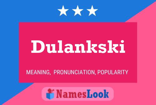 Dulankski Naam Poster