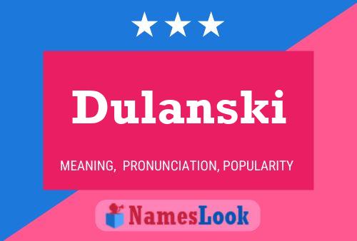 Dulanski Naam Poster