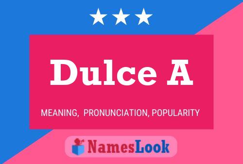 Dulce A Naam Poster