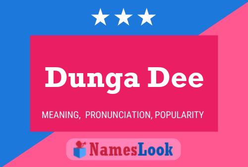 Dunga Dee Naam Poster