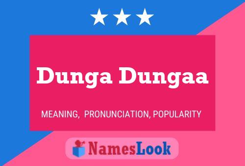 Dunga Dungaa Naam Poster