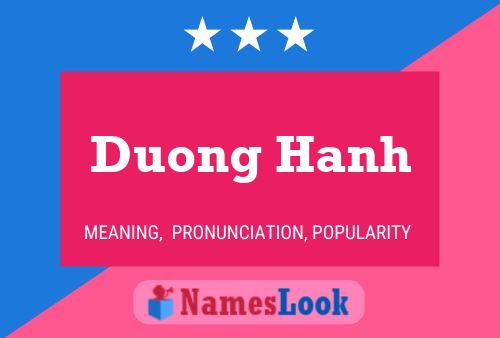 Duong Hanh Naam Poster