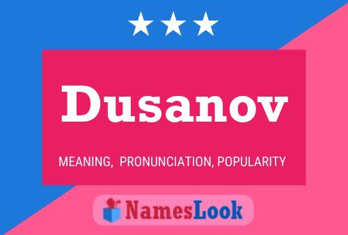 Dusanov Naam Poster