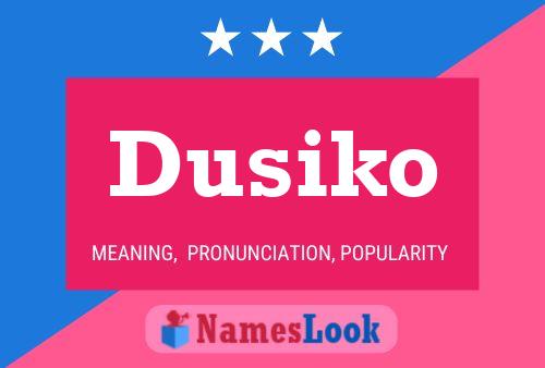 Dusiko Naam Poster