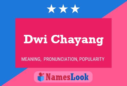 Dwi Chayang Naam Poster