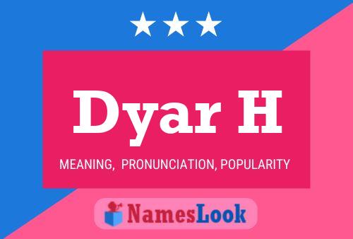 Dyar H Naam Poster