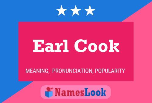 Earl Cook Naam Poster