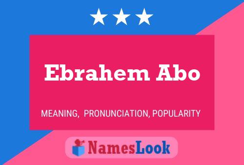 Ebrahem Abo Naam Poster