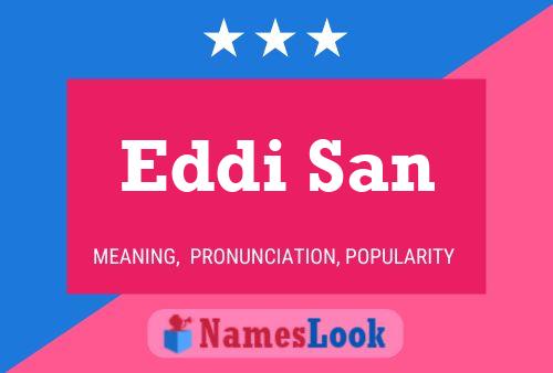 Eddi San Naam Poster