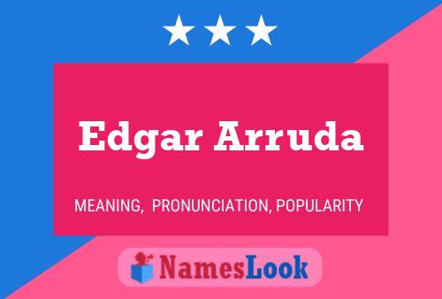 Edgar Arruda Naam Poster