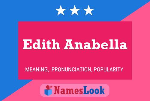 Edith Anabella Naam Poster