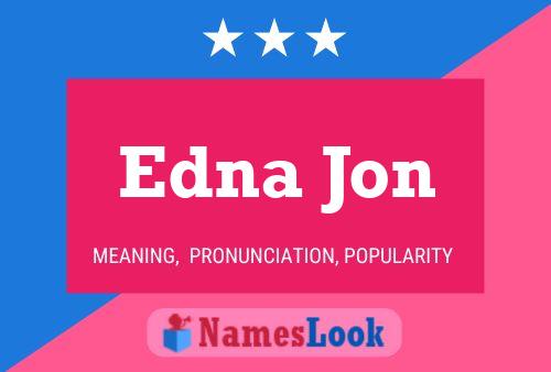 Edna Jon Naam Poster