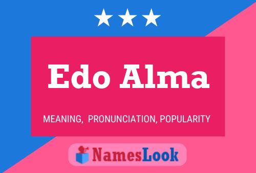 Edo Alma Naam Poster