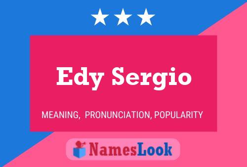 Edy Sergio Naam Poster