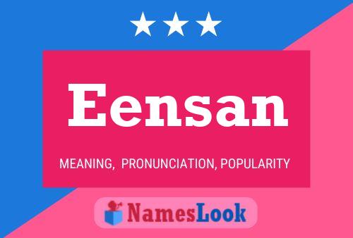 Eensan Naam Poster