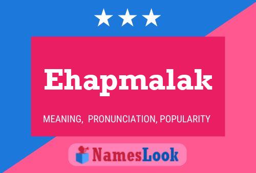 Ehapmalak Naam Poster