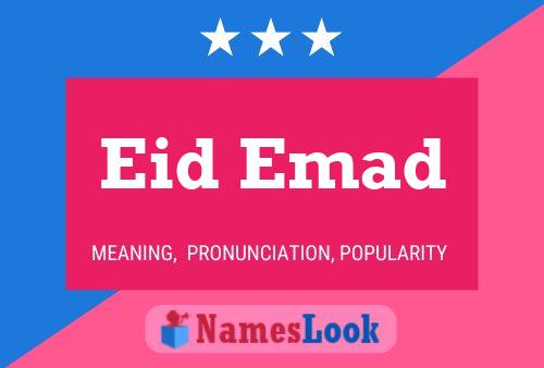 Eid Emad Naam Poster