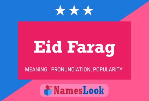 Eid Farag Naam Poster