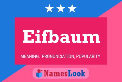 Eifbaum Naam Poster