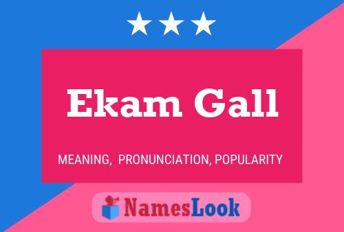 Ekam Gall Naam Poster