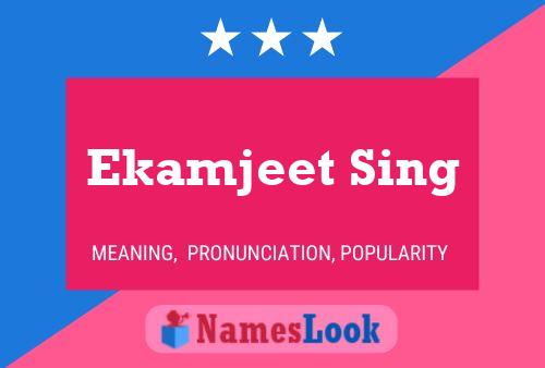 Ekamjeet Sing Naam Poster