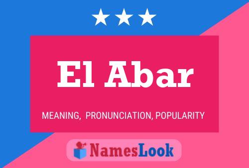 El Abar Naam Poster