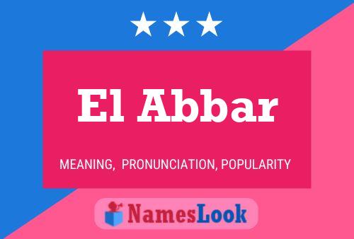 El Abbar Naam Poster