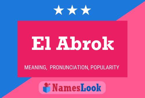 El Abrok Naam Poster