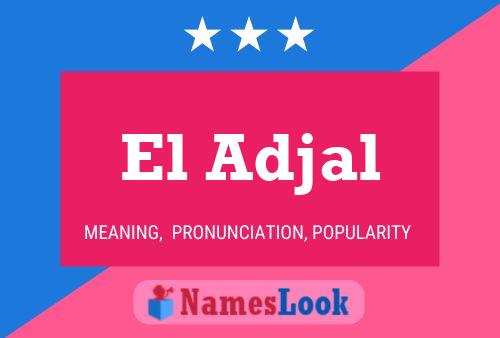 El Adjal Naam Poster