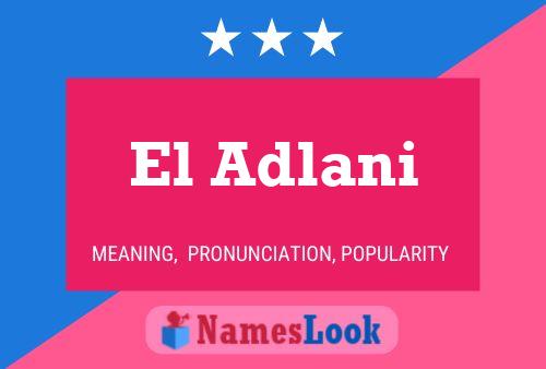 El Adlani Naam Poster