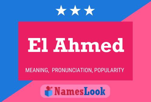 El Ahmed Naam Poster