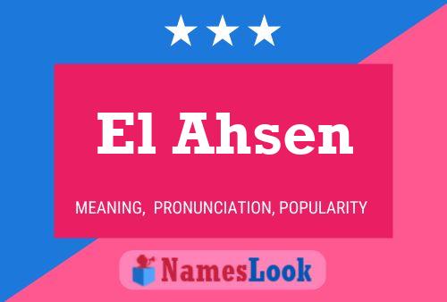 El Ahsen Naam Poster