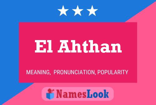 El Ahthan Naam Poster